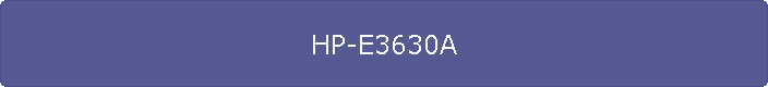 HP-E3630A