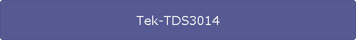 Tek-TDS3014