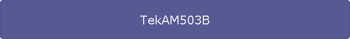 TekAM503B
